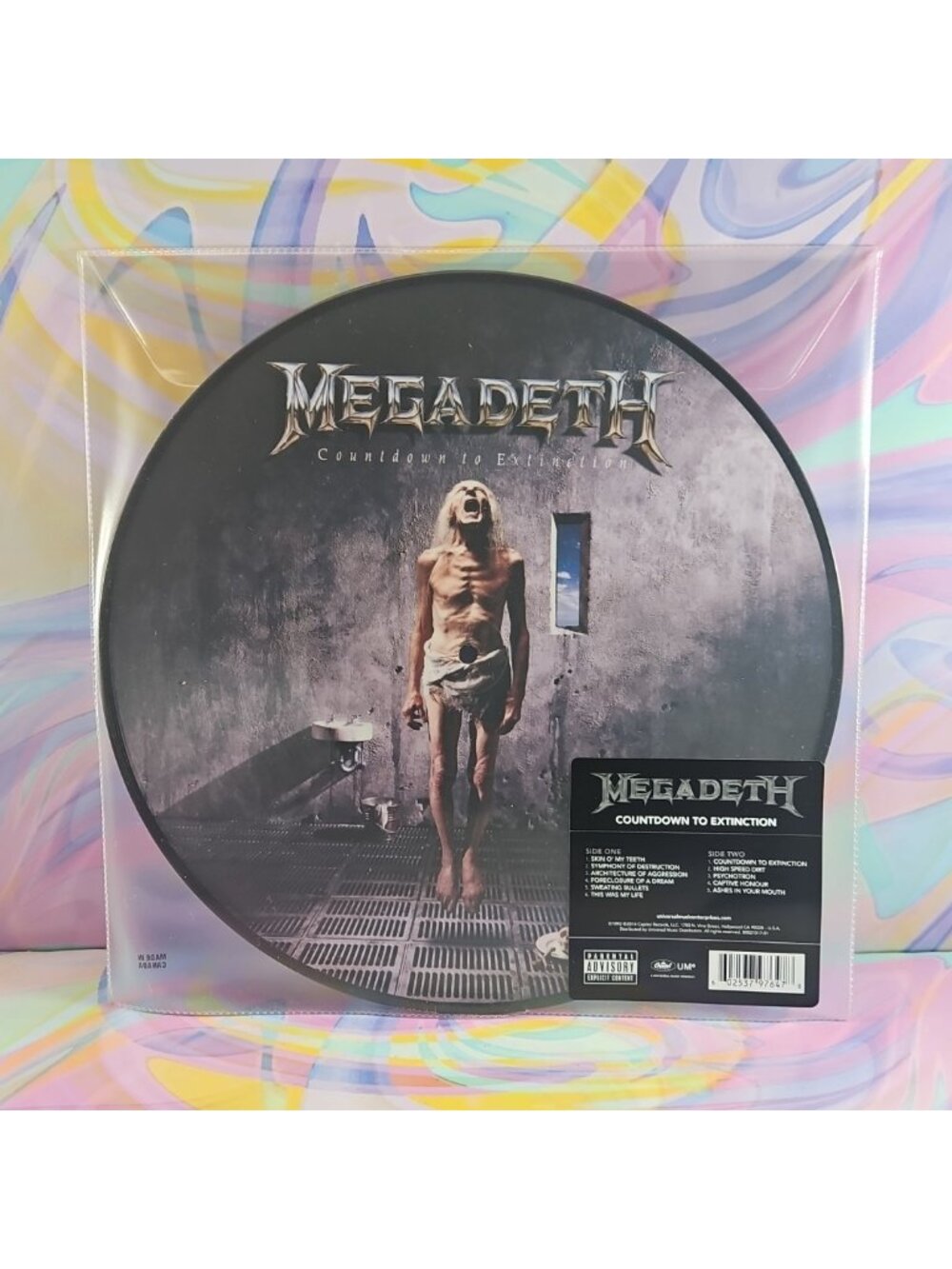 Megadeth - Countdown to Extinction (Record) Picture Disc, New Sealed B0021517-01